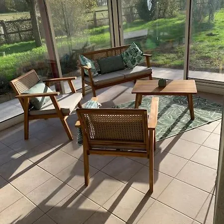 بيت للعطل 3 Etoiles Les Gourlines Avec Balneo, Veranda, Piscine Et Garage *